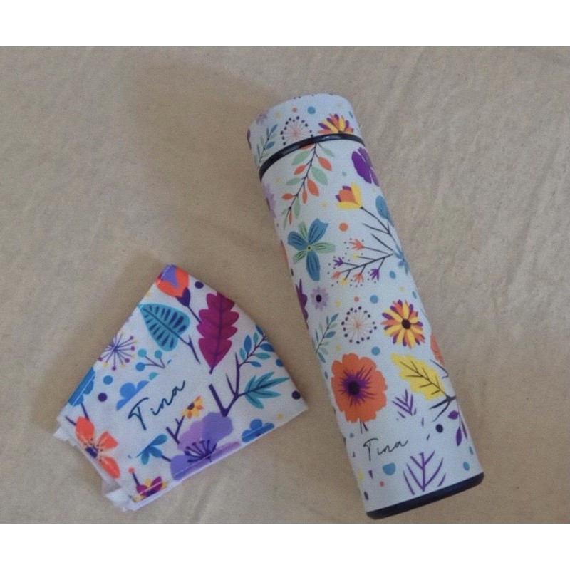 Full Print Tumbler dan Masker Custom set