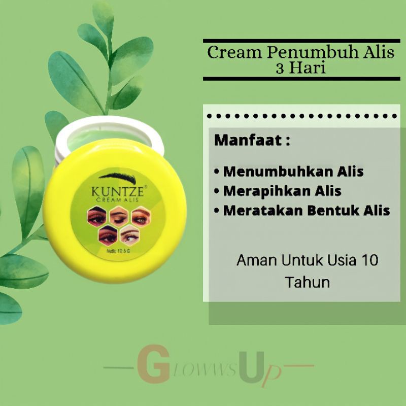 KUNTZE CREAM ALIS BPOM - CREAM ALIS KUNTZE ORIGINAL BPOM