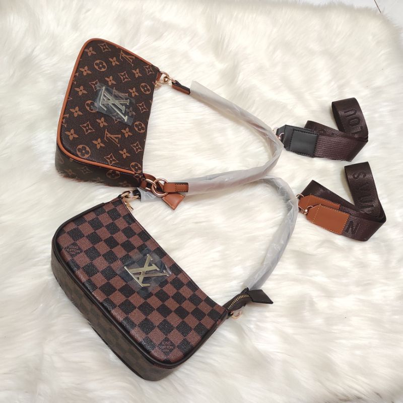 TOP HANDLE LV SIGNATURE SLING WOMMEN BAG READY