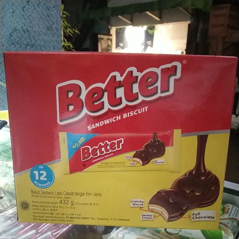 Better sandwich 36gr per box