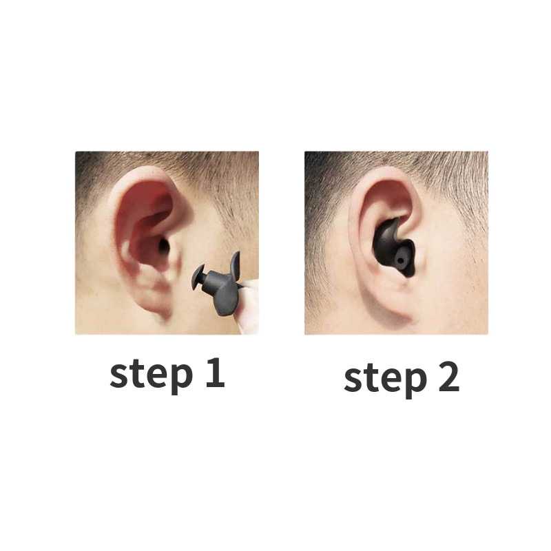 Ear Plug Penutup Telinga Renang Anti Air - TN01