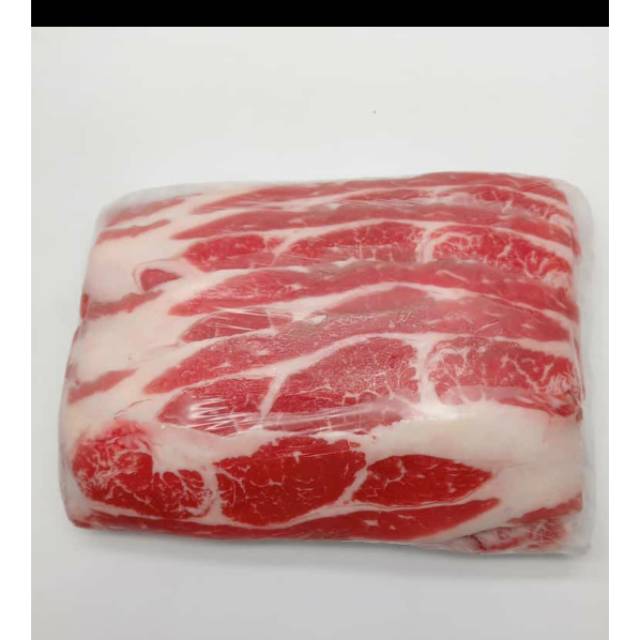 

Sliced beef
