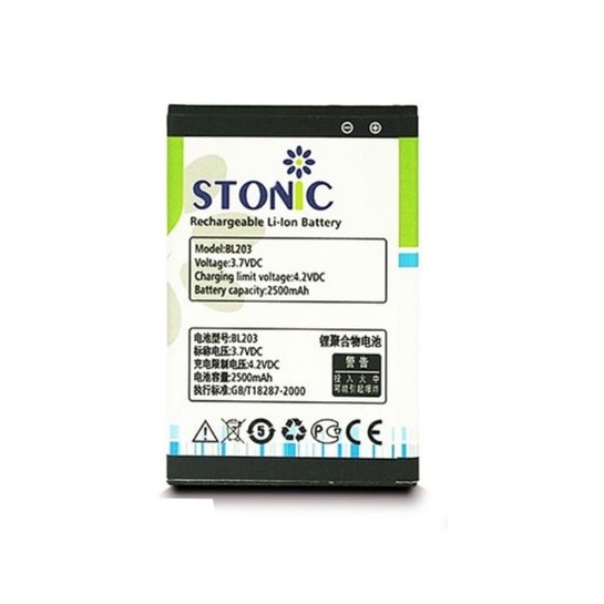 Baterai Stonic Double Power IC Protection Batre Lenovo A369, A361 - BL 203 Battrey