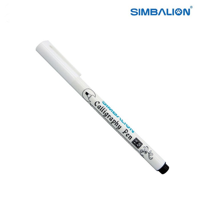 

Pulpen Kaligrafi Simbalion 2 mm, tulisan Hanzi, Arab, Cina