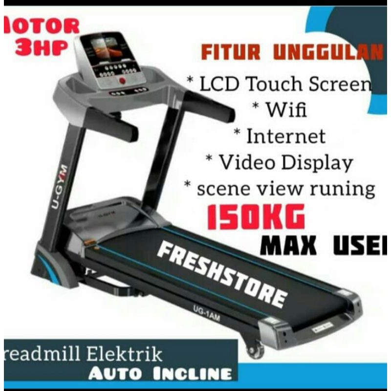 TREADMILL ELEKTRIK U-GYM (U-G 1 AM)