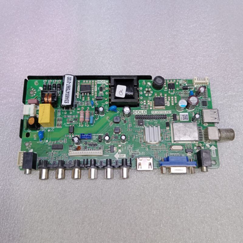 Mb coocaa 24e88 - Mesin tv - motherboard - mainboard tv led coocaa 24E88