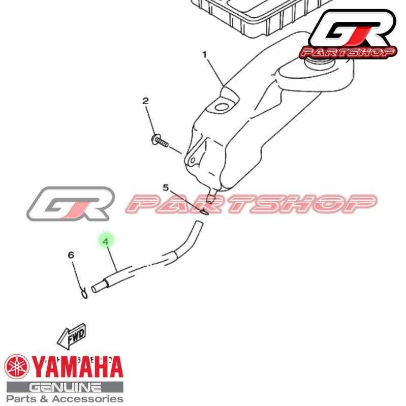 SELANG BOTOL OLI SAMPING F1ZR FORCE ONE ORI YGP FIZR FIZ F1Z R FORCEONE 1 PIPE OIL TANK TABUNG OLSAM