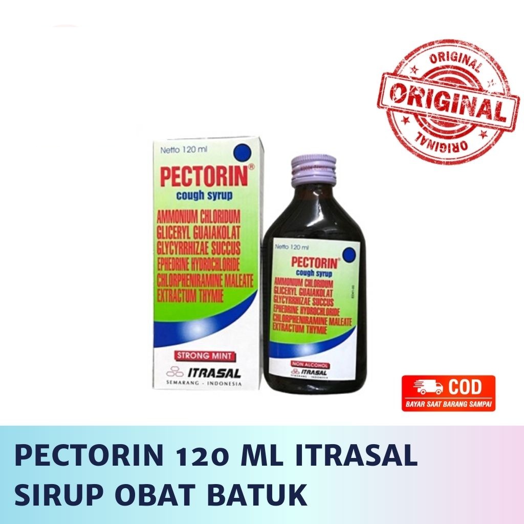 PECTORIN SIRUP 120ml Obat batuk dan pilek