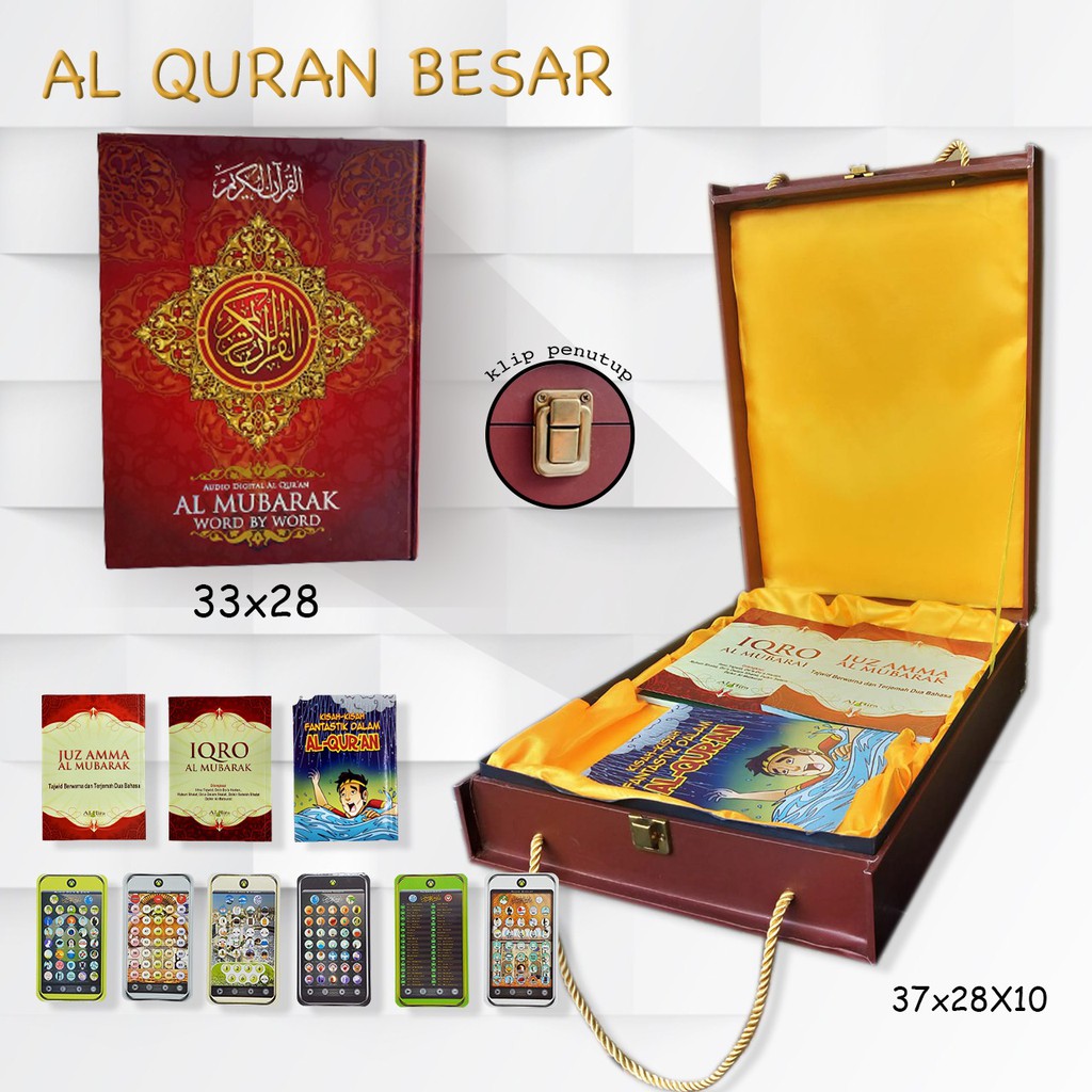PEN AL QURAN Al MUBARAK Digital E PEN PQ Talking / Read Pen Quran Penerbit Bandung
