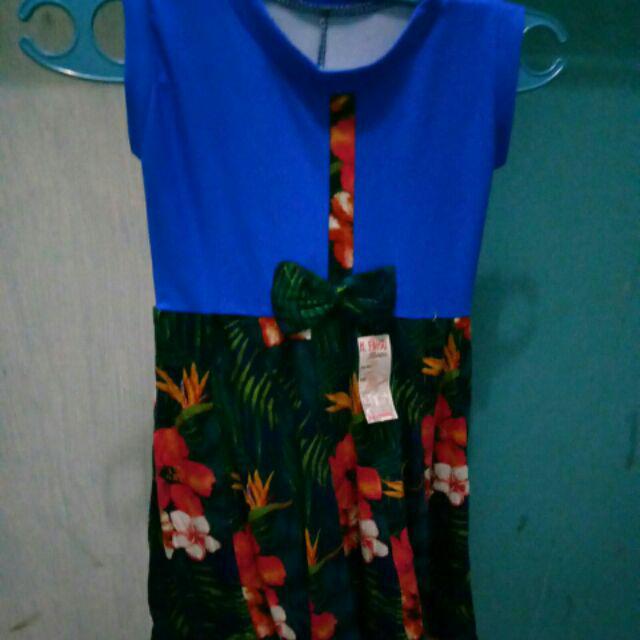 Dress Lala Uk 5-6 Tahun / Dress Anak Perempuan Cewek Baju Dres Batik Murah Yukensi Casual Pesta Adem