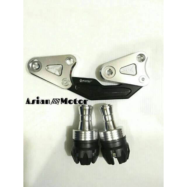 SLIDER PELINDUNG KNALPOT YAMAHA NMAX MODEL BIKERS - KNALPOT MOTOR - AKSESORIS MOTOR -