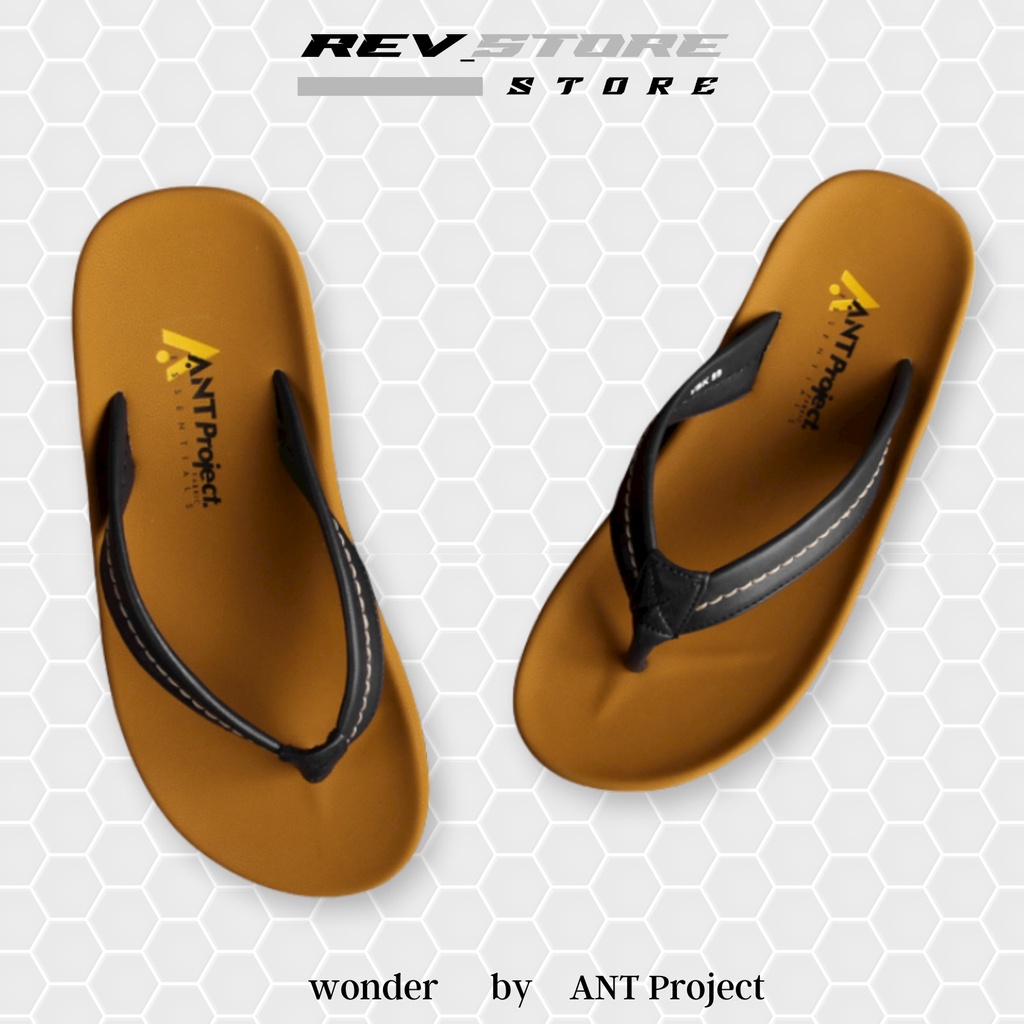 REV STORE - Sandal Jepit Pria Wonder Navy - Sandal Flip Flop