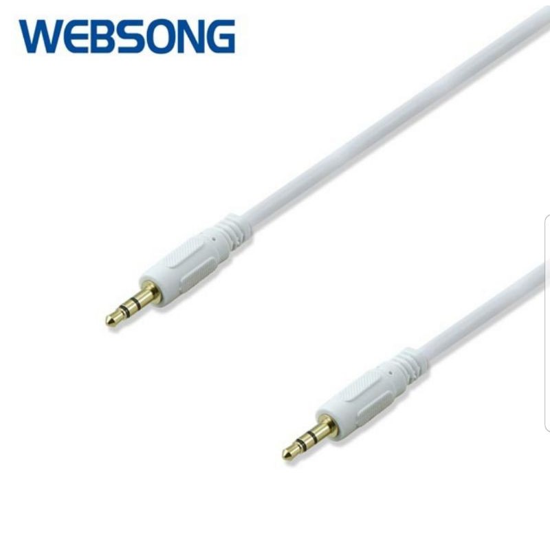 Kabel Audio AUX 3.5mm Male to Male 10M Gold Plated WEBSONG