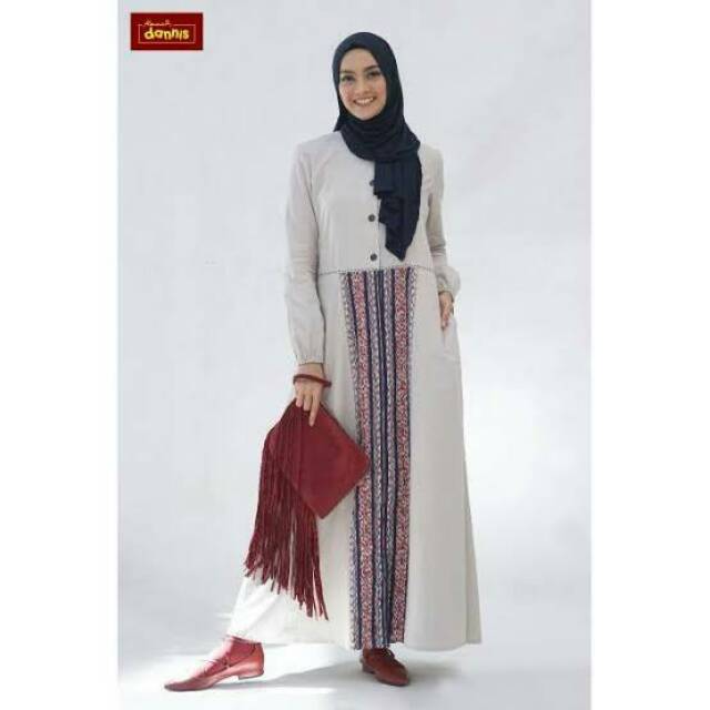 DANNIS SARIMBIT D'TENUN DONGKER ABAYA GAMIS DEWASA