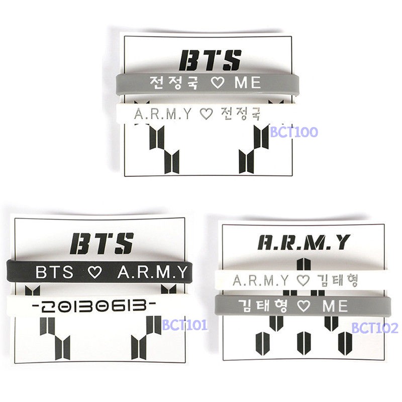 BTS Couple Bracelet / Gelang BTS sepasang