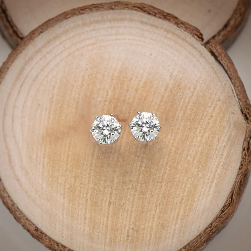 Anting Wanita Titanium / Anting Tusuk Mata Satu Aksesoris Wanita Anti Karat-2