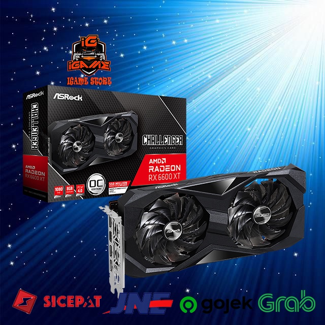 ASRock Radeon RX 6600 XT Challenger D 8GB NAMPOL MANTULNYA