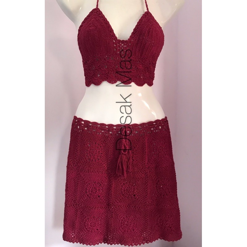 Jini Set Bikini Rajut