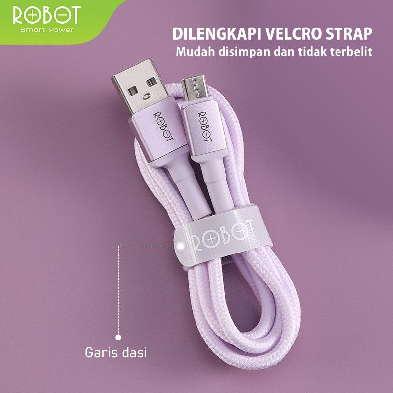 Robot Kabel Data Micro, Type-C, Lightning