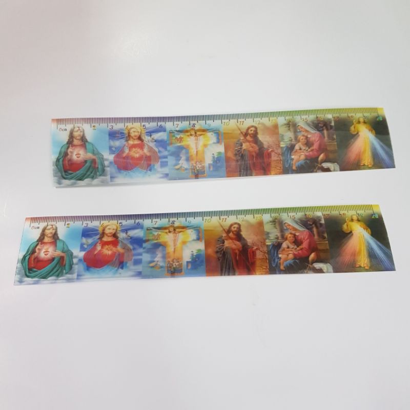 

Penggaris 20 cm gambar 3D Yesus Maria