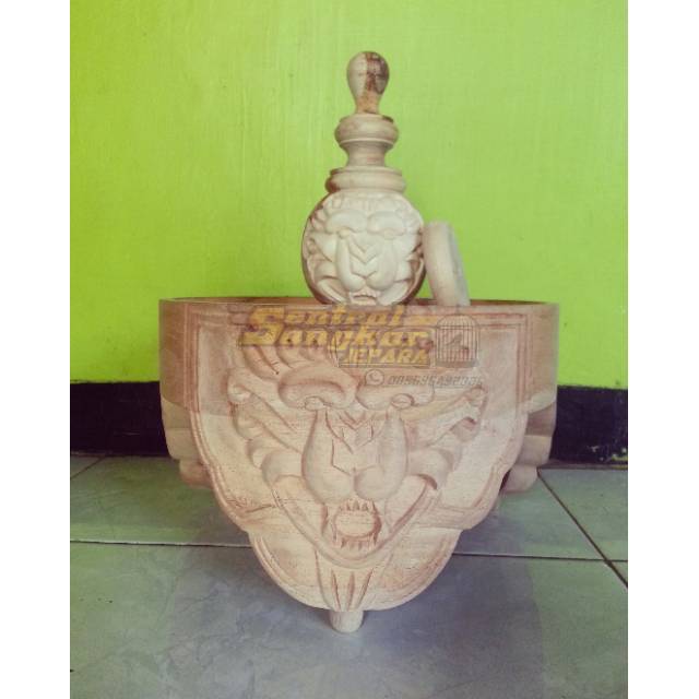 TEBOK PLECI UKIR SINGA