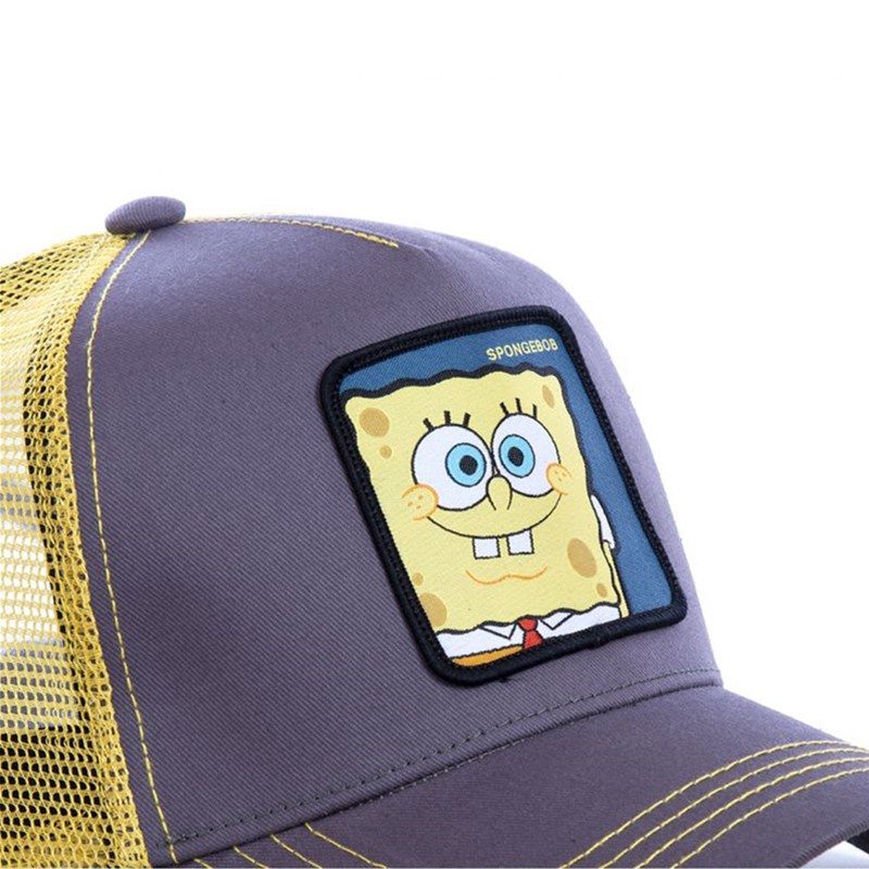 Topi Baseball Adjustable Bahan Mesh Motif Spongebob Patrick Untuk Pria Dan Wanita