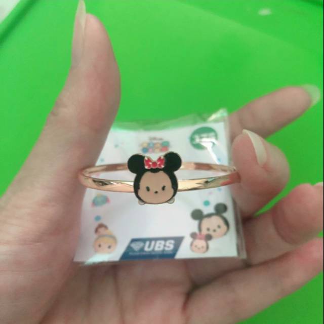 Gelang anak tsum2 minnie mouse kadar 375