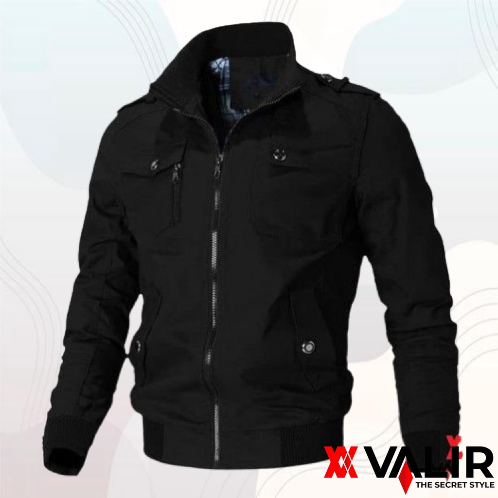 Valir Ruster Jaket Pria Valir Terbaru M-XXL Jaket Nyaman Anti Gerah M-XXL