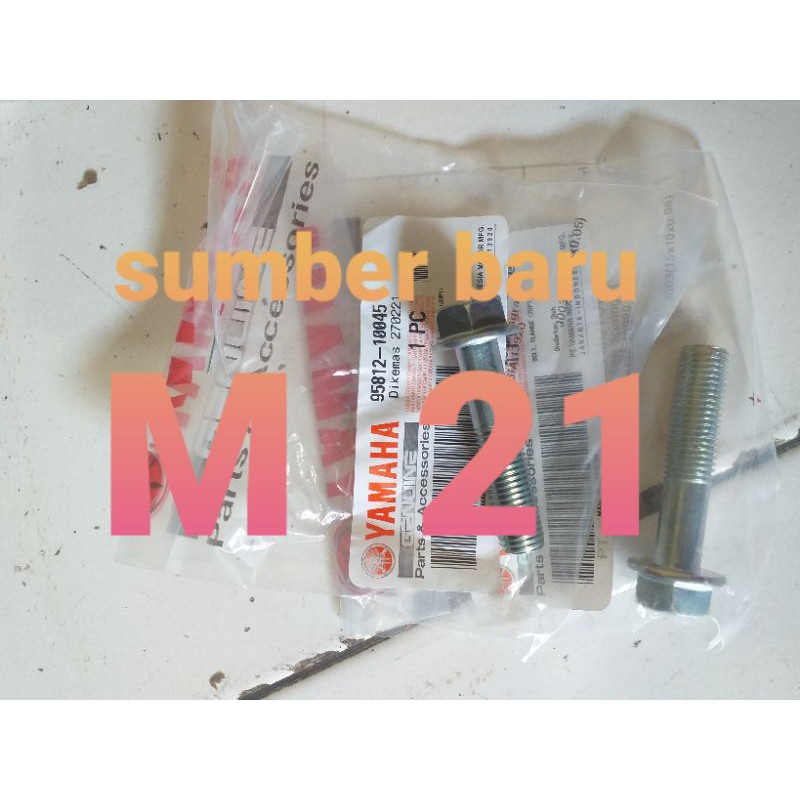 Baut knalpot yamaha Nmax , Lexi , Aerox 155 original yamaha