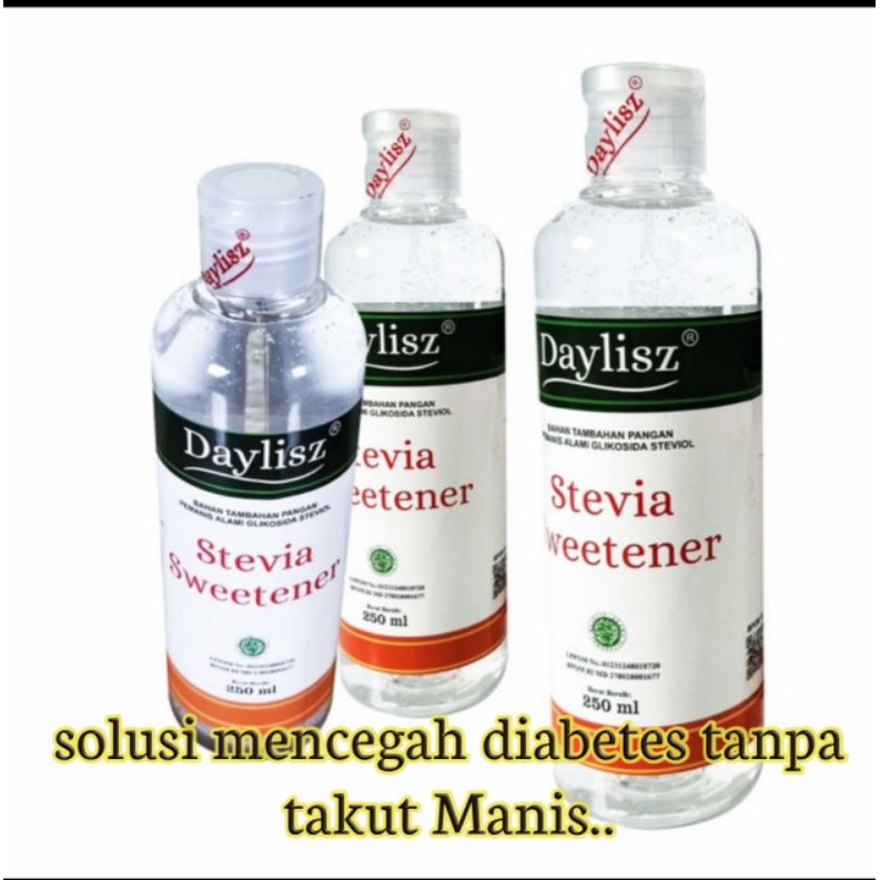 

Daylisz Stevia sweetener 250 ml