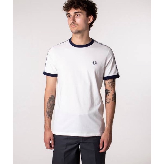 Kaos FP Ringer Taped White