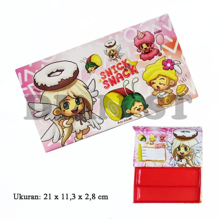 

Sale Kotak Pensil / Tempat Pensil Magnet Besar Snick Love Snack 2 - Pc Hot Sale
