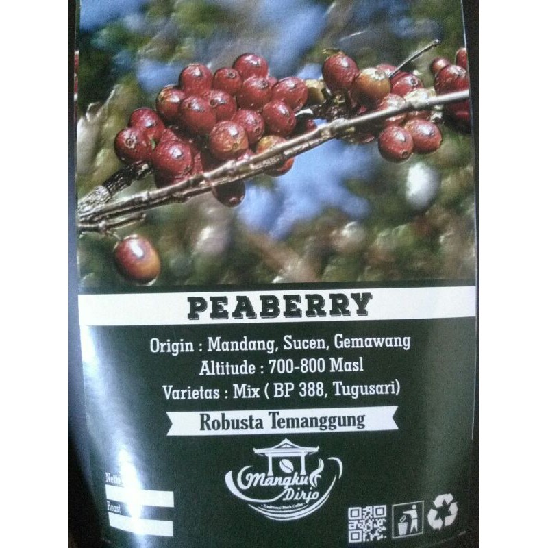 

PS - MANGKHUDIRJO COFFEE / KOPI BUBUK ASLI TEMANGGUNG/PEABERRY COFFEE