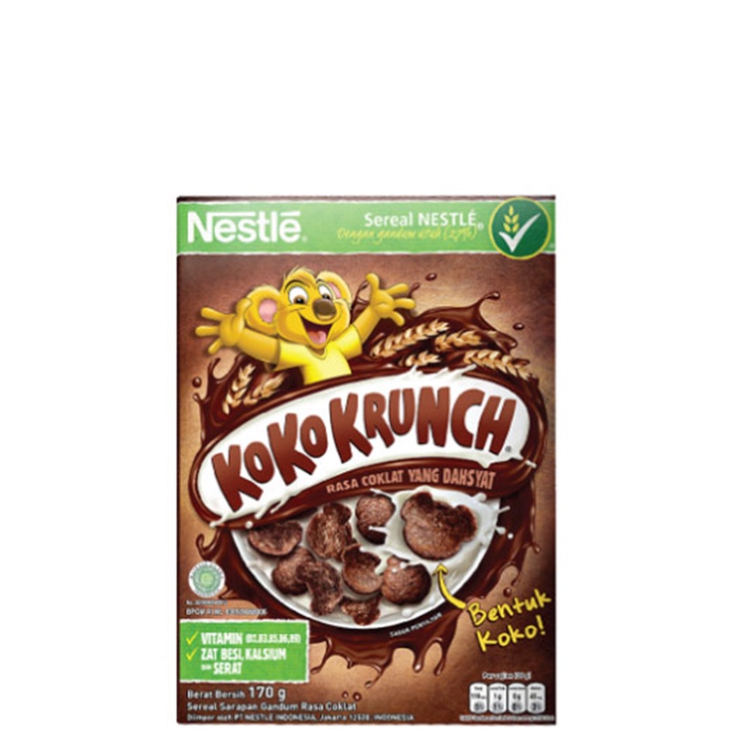 

Nestlé Koko Krunch Sereal Rasa Cokelat 2 x 170 gr