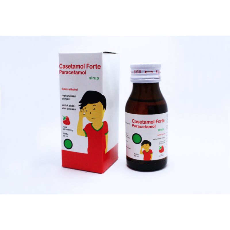 paracetamol sirup (casetamole forte 250mg)