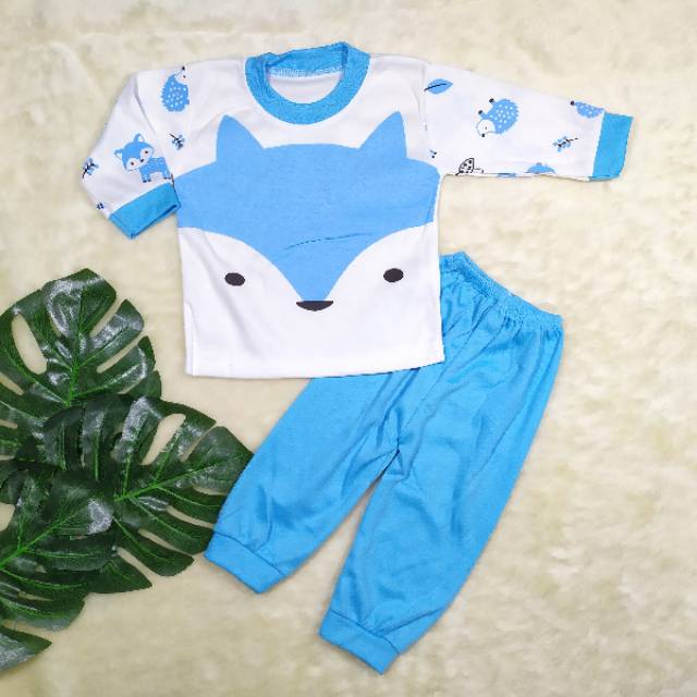 Ss#019 Pakaian Bayi size 0-12bulan / Setelan Piyama Anak / Baju Piyama Anak / Baju Tidur Bayi