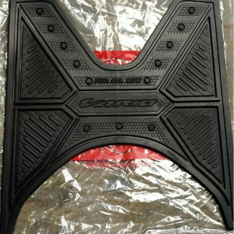 Karpet Karet Vario All New 2018-2019 Hitam Polos