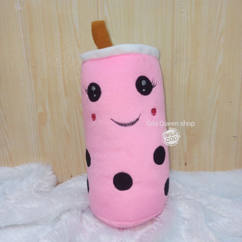 boneka Boba OBRAL, boneka gentong obral 27cm milk tea, brown sugar