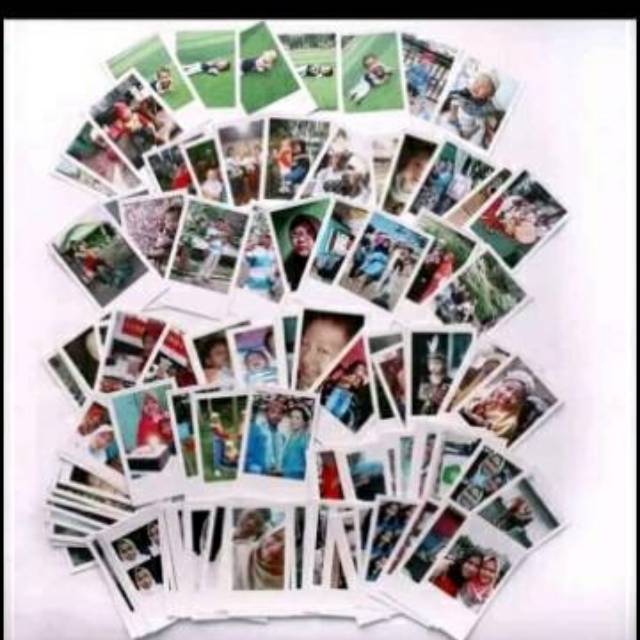 (COD) I CETAK FOTO PAKET 100 FOTO I TERMURAH CETAK POLAROID