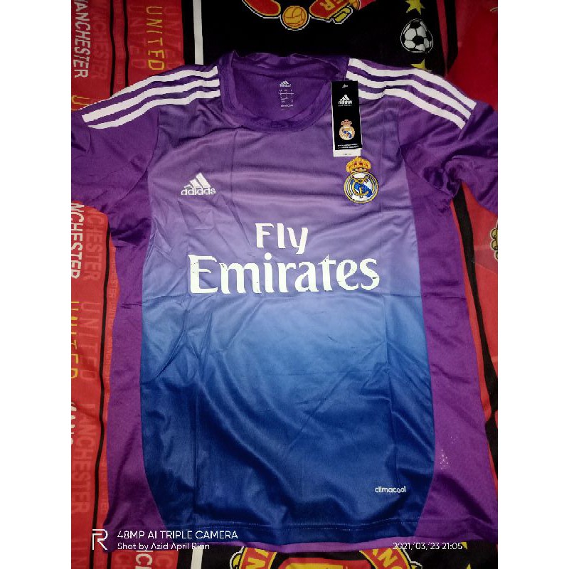 Jersey Real Madrid GK, Chelsea , MU GK Ijo