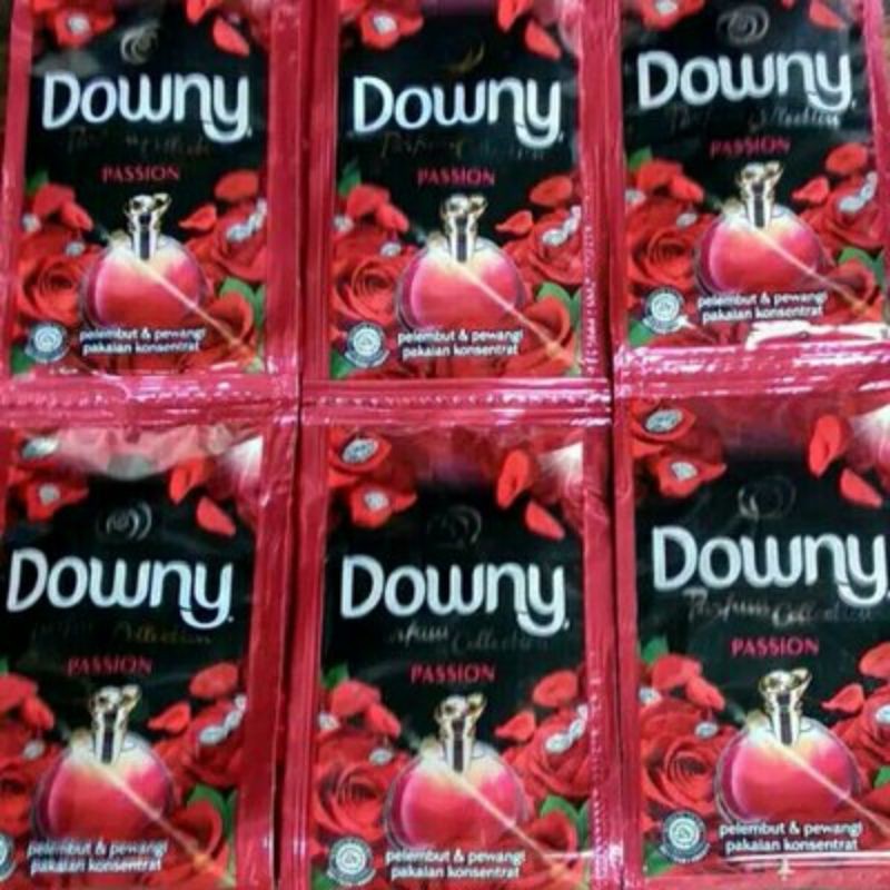 Jual Ok Ngeng Ori Downy Passion Pewangi Dan Pelembut Pakaian Sachet