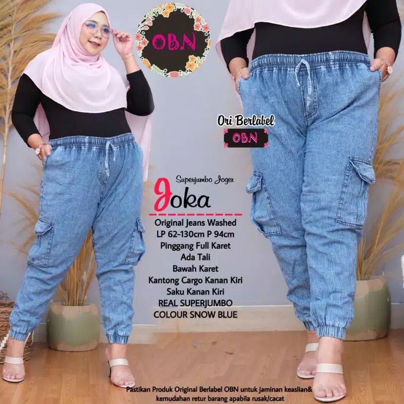 Celana Jogger Wanita / Jogger Jeans / Cargo Wanita /Jogger Murah