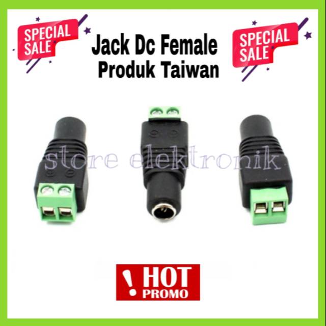 Jack DC Power Female Jack CCTV dan LED