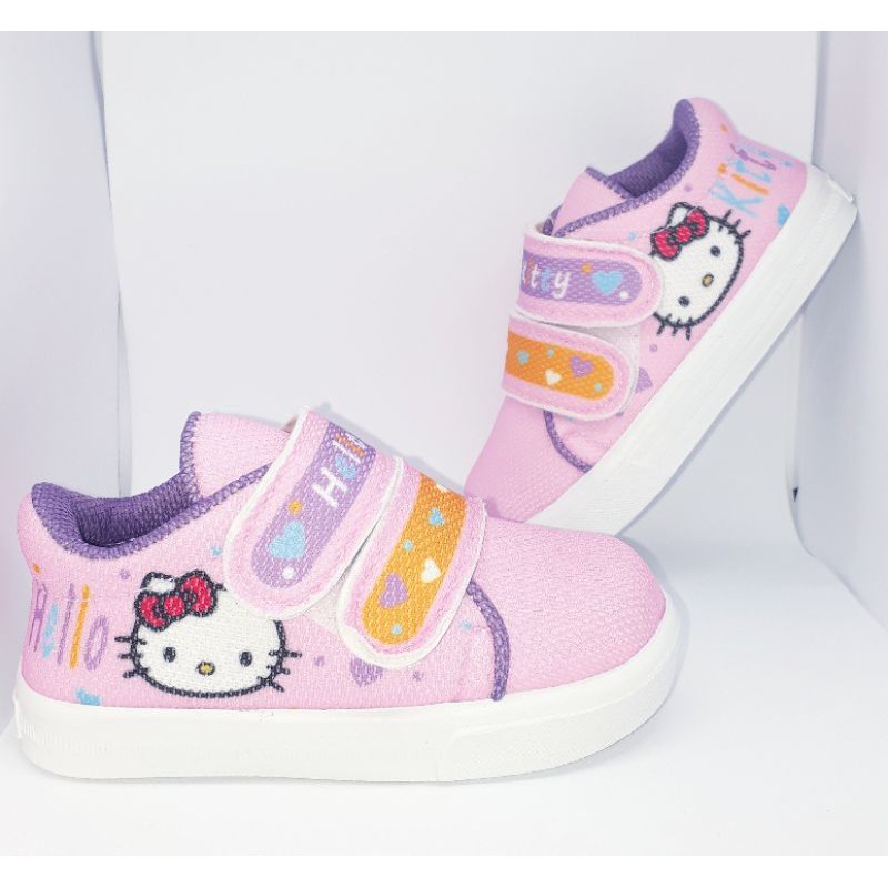 Sepatu Anak Perempuan Perekat Hello Kitty Umur 1 2 3 4 5 Tahun