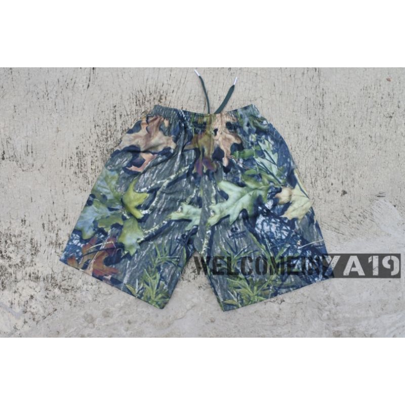 Broadshort Camouflage Mossy Oak Obsession | Celana Pendek Loreng Obsession