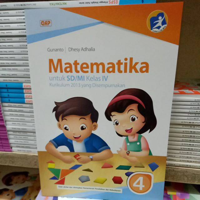 Buku Matematika Kelas Iv Sd Revisi Gap Shopee Indonesia