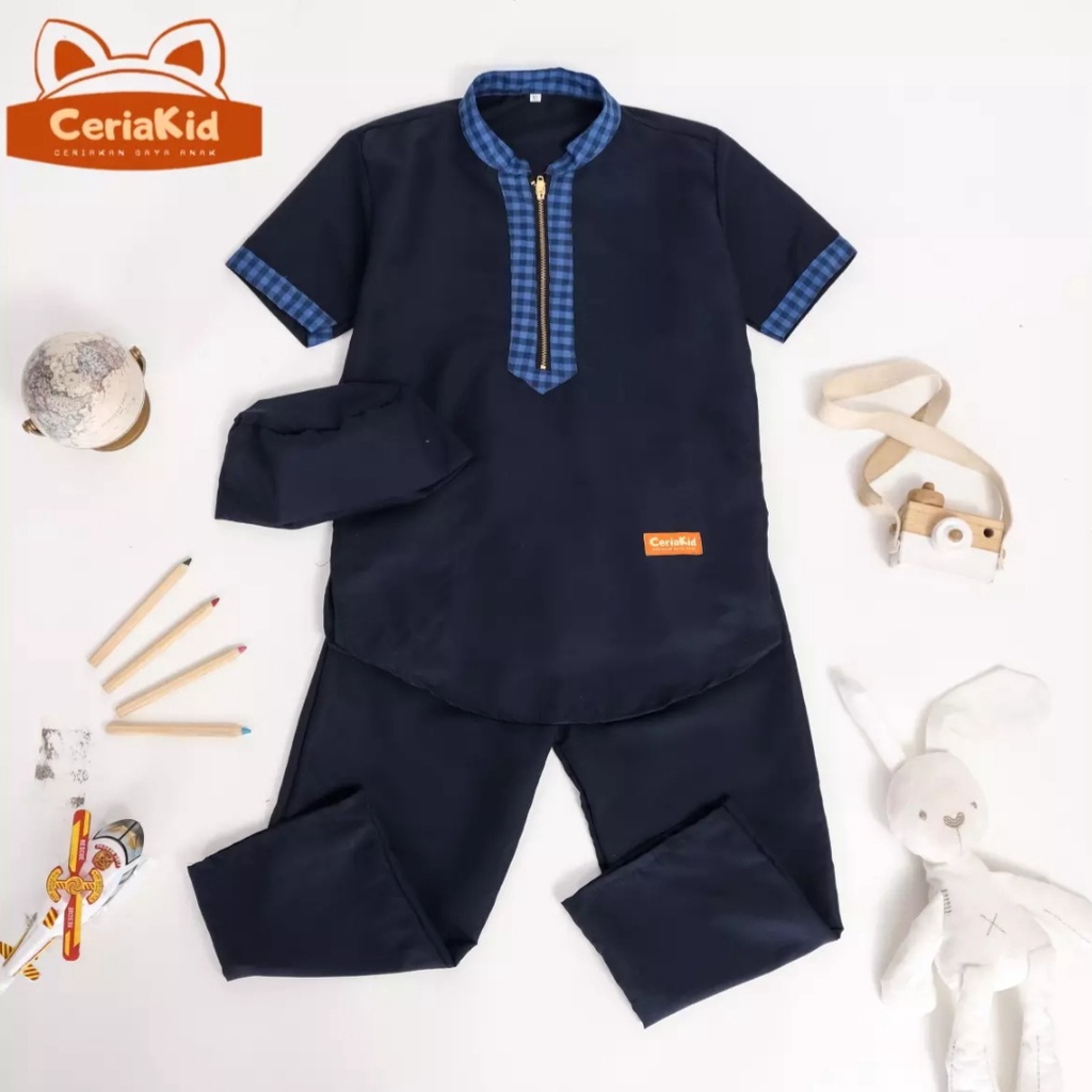 BAJU MUSLIM ANAK KOKO ANAK USIA 1-10 THN