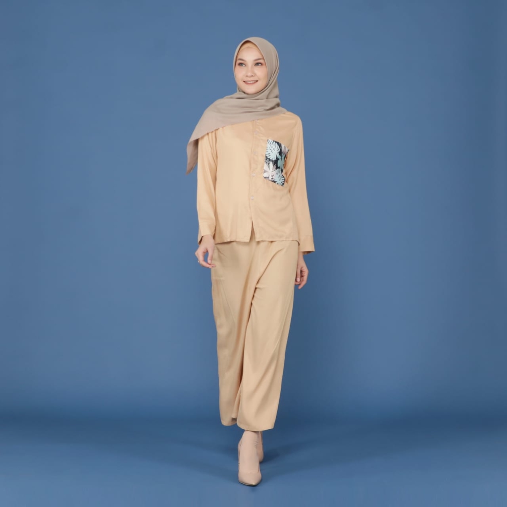 ZAHRA - Setelan Wanita ONE SET EVE Tunik