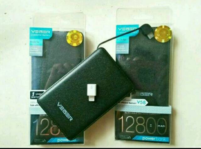 POWER BANK VEGER ORIGINAL 12800MAH