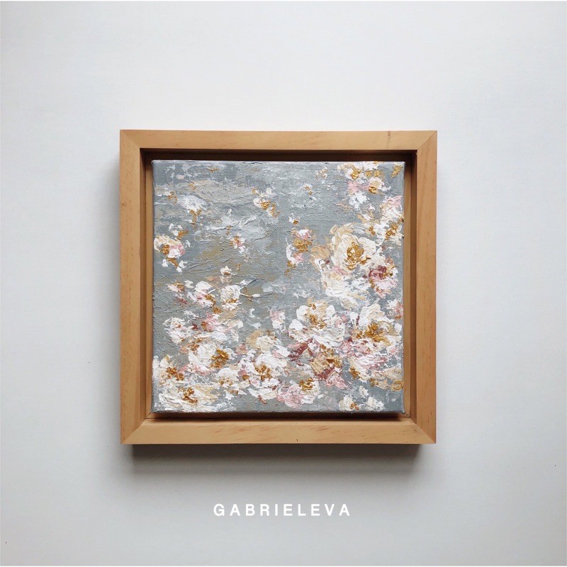 

Gabrieleva Studio | Morning Dew - Acrylic painting on canvas / lukisan kanvas / lukisan asli